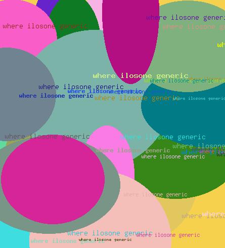 WHERE ILOSONE GENERIC